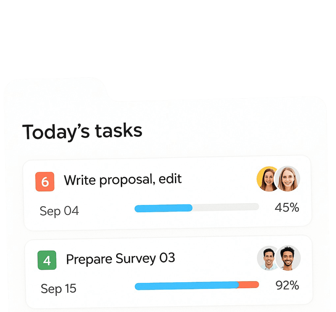 Tasks